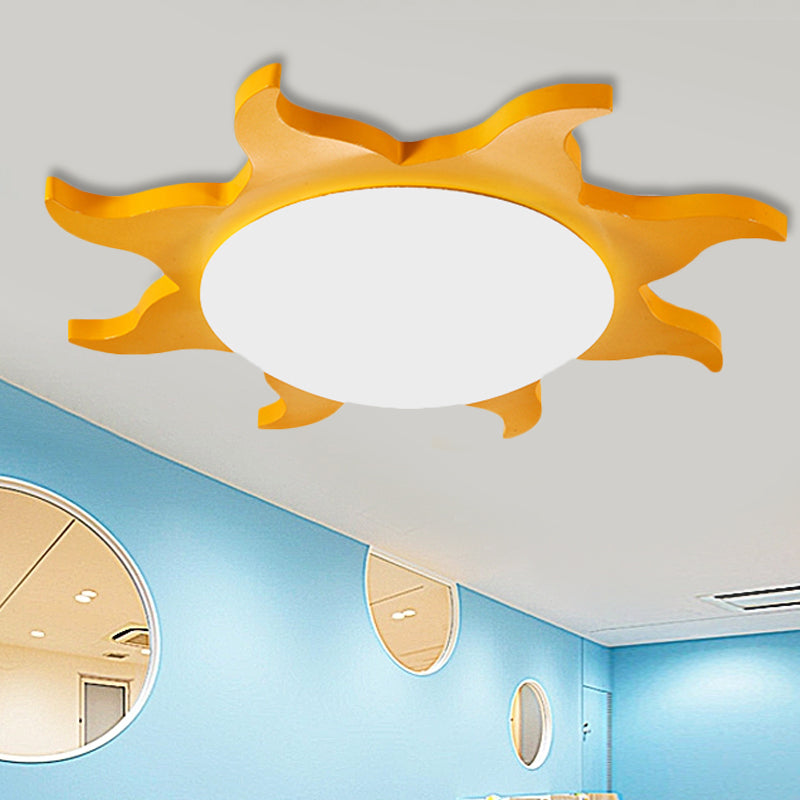 Kids Room Ceiling Lamp – Sun-shaped LED Lighting | Kalsten