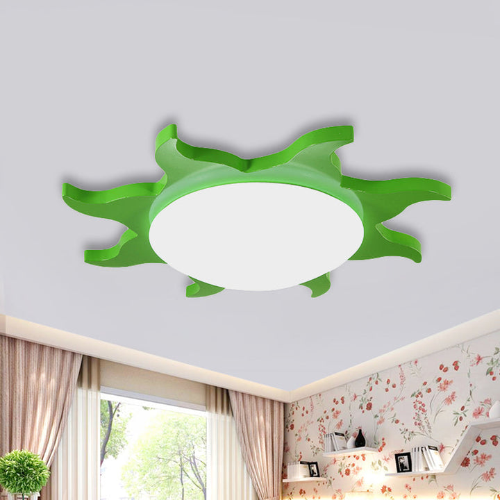 Kids Room Ceiling Lamp – Sun-shaped LED Lighting | Kalsten