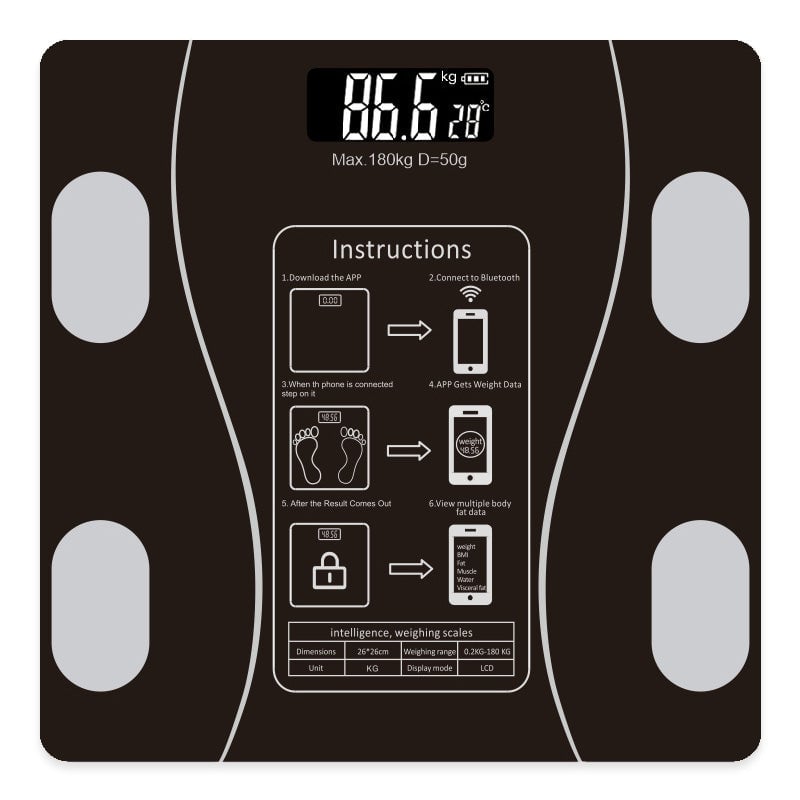 Intelligent body fat scale | Kalsten