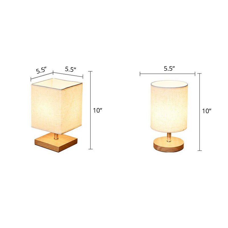 Stylish Minimalist Table Lamp - LinenWood | Kalsten