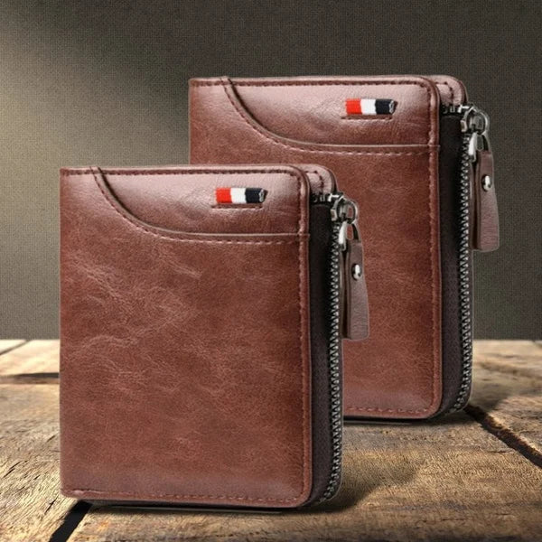 Kalsten | Men's multifunctional RFID-blocking, waterproof and durable PU leather wallet for men
