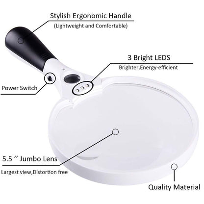 Brehn | LED reading magnifier