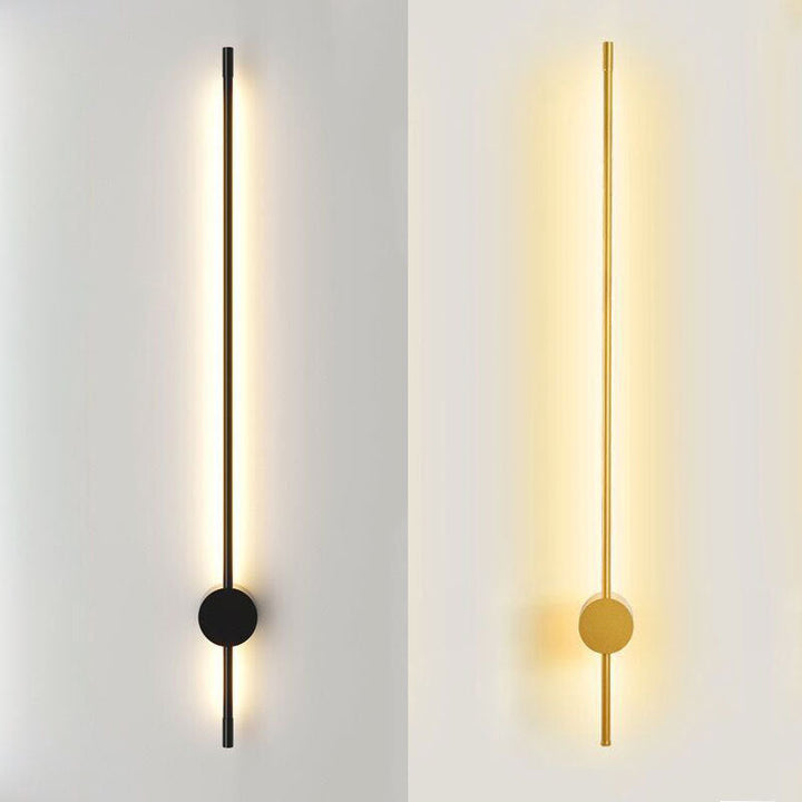 Slim Rod Stairs Sconce Lamp Aluminum Minimalist LED Wall Mounted Lighting Fixture | Kalsten