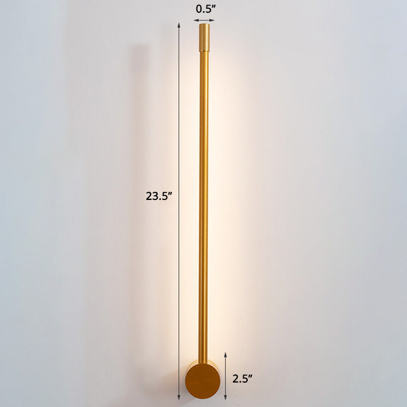 Slim Rod Stairs Sconce Lamp Aluminum Minimalist LED Wall Mounted Lighting Fixture | Kalsten