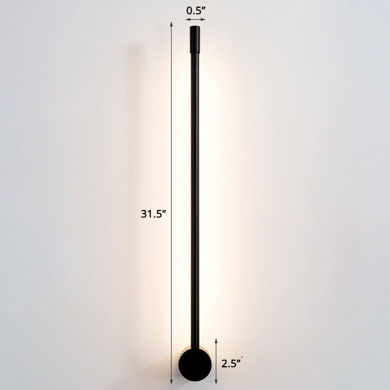 Slim Rod Stairs Sconce Lamp Aluminum Minimalist LED Wall Mounted Lighting Fixture | Kalsten