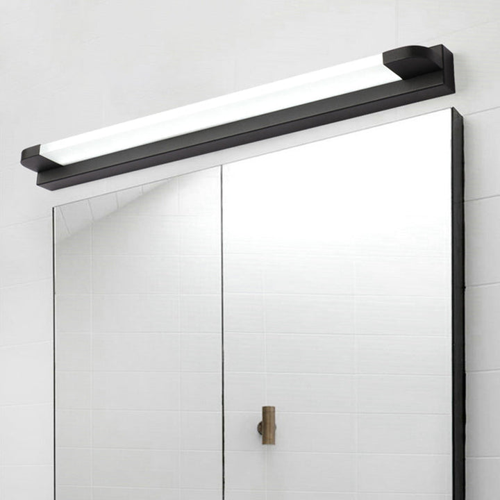 Bar Shaped Bathroom Sconce Light Acrylic LED Vanity Wall Light Fixture with Rounded Corner | Kalsten