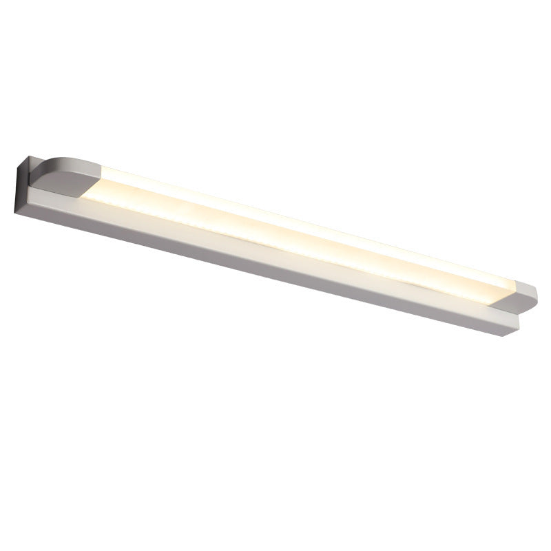 Bar Shaped Bathroom Sconce Light Acrylic LED Vanity Wall Light Fixture with Rounded Corner | Kalsten