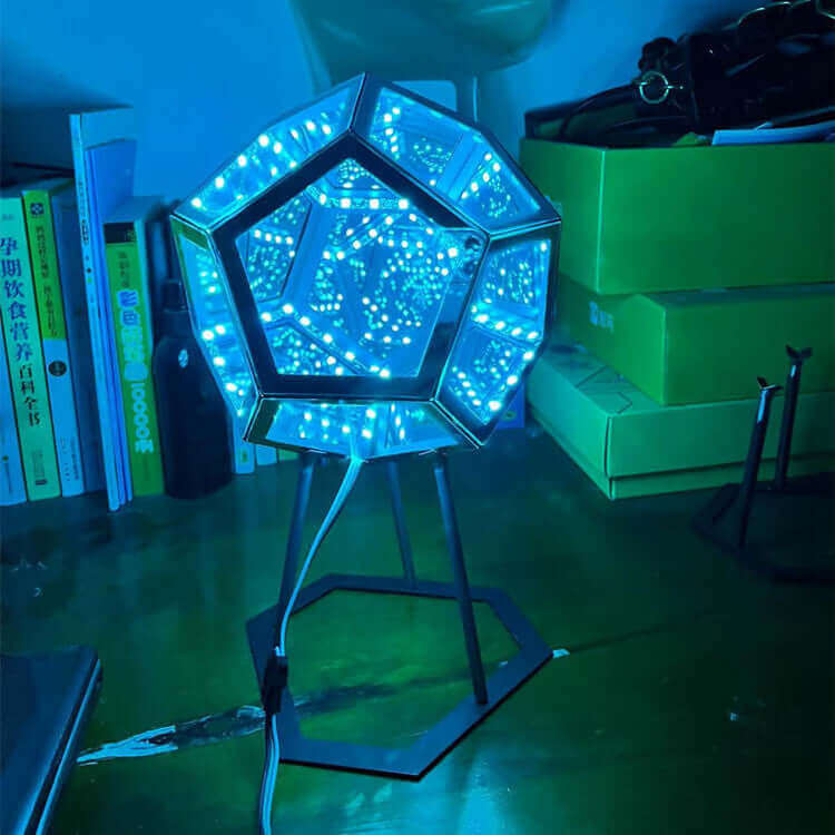 Creative Cool Unlimited Dodecahedron Small Night Lamp Color | Kalsten
