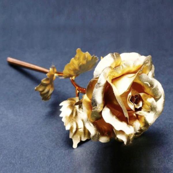 24K Gold Foil Rose With Box | Kalsten