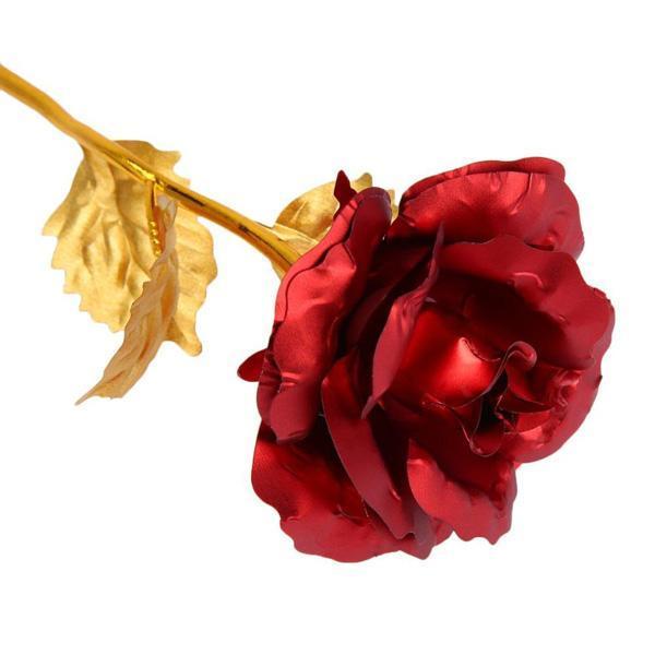 24K Gold Foil Rose With Box | Kalsten