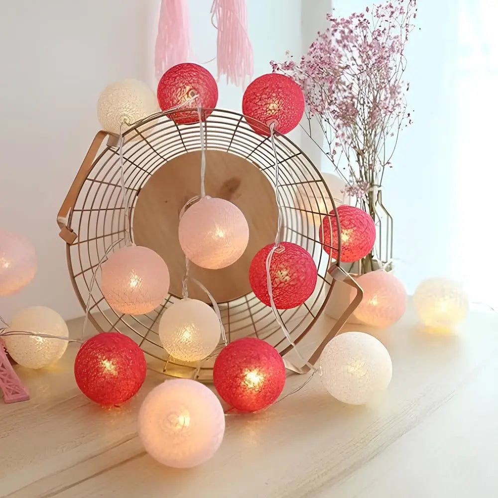 Kalsten | Cotton Ball Garland