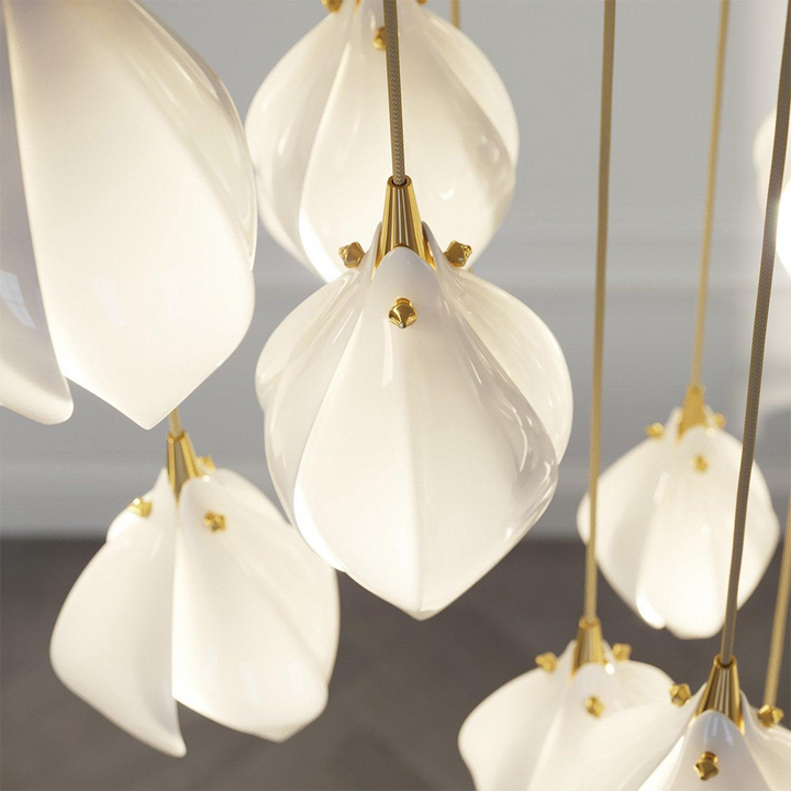 Creative Multi-heads Stylised Bloom Buds Pendant Lamp | Kalsten