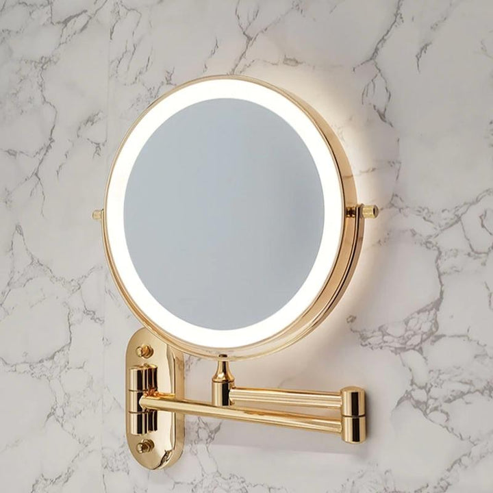 LED cosmetic mirror with magnification & USB battery | Kalsten