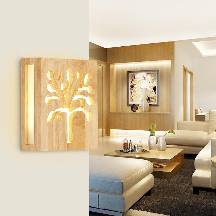 Wall lamp - WoodGlow - Elegant LED - Essence of life indoors outdoors | Kalsten