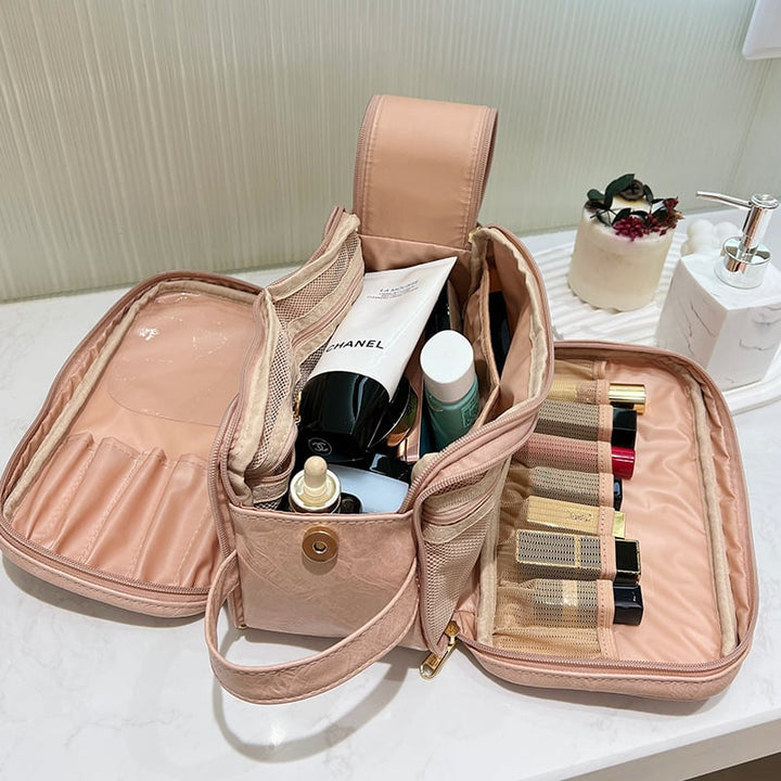 Portable cosmetics bag with large capacity | Kalsten
