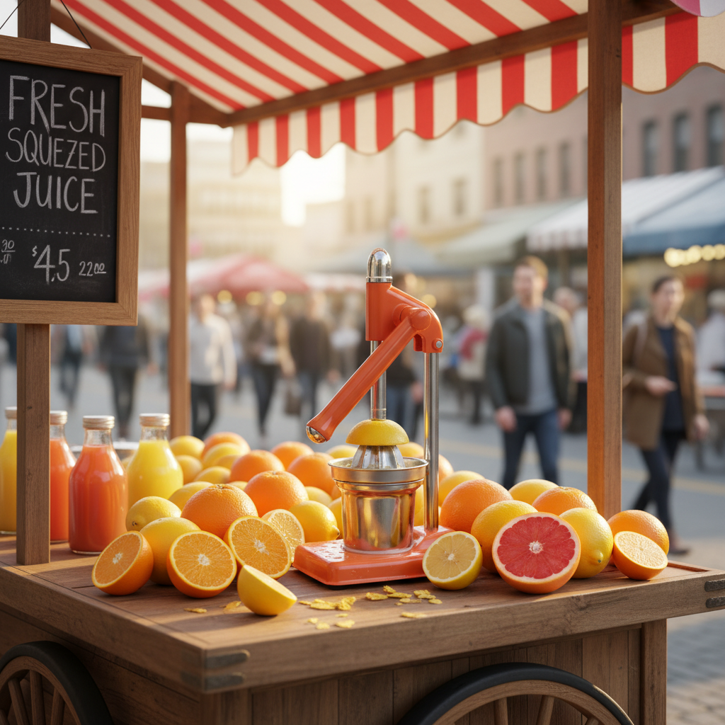 Kalsten | Professional Grade Manual Fruit Squeezer Gadget