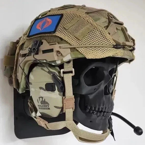 3D Skull Helmet Display Stand | Kalsten