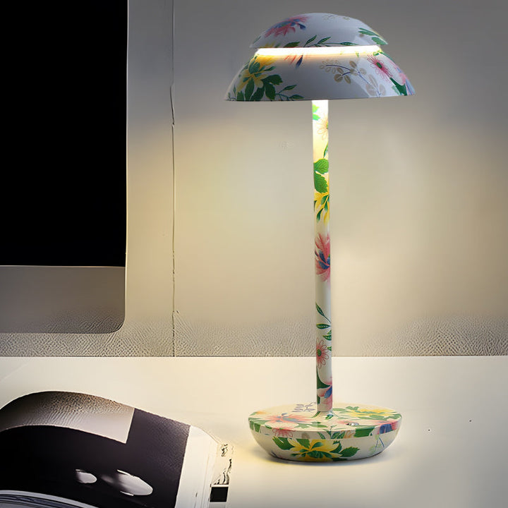 Aurelia Noire - Rechargeable Wireless Table Lamp with Built-in LED Lighting and Battery Kalsten