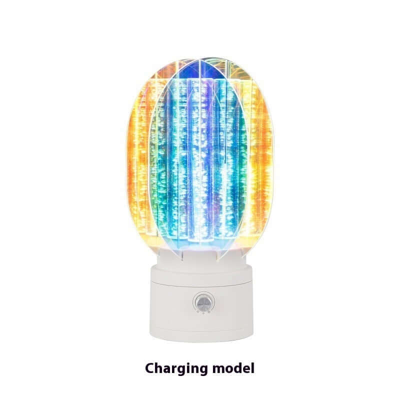 Creative Small Night Lamp Charging Electrodeless Dimming Rotating Ambience Light | Kalsten