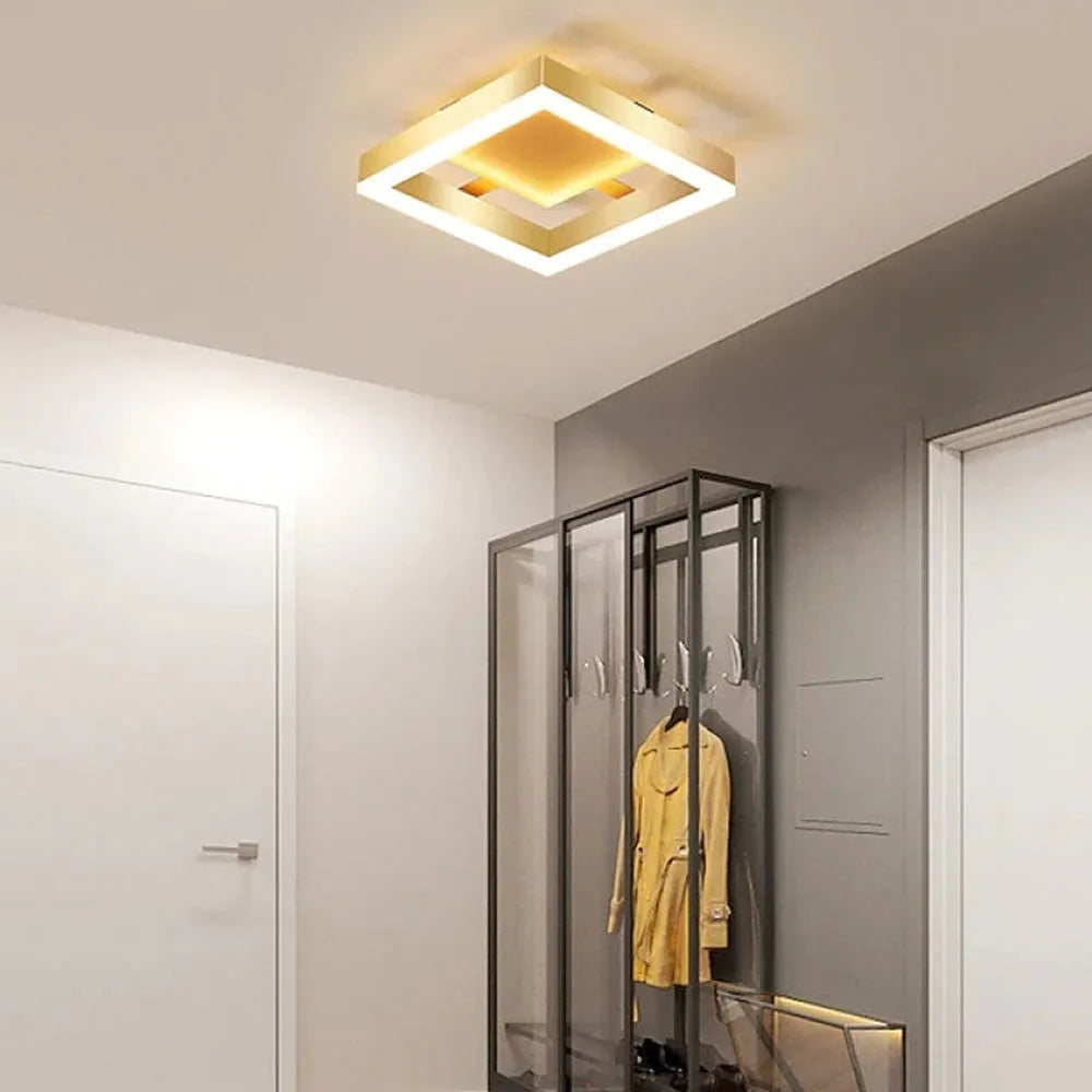 Modern Gold LED Ceiling Lamp Kalsten