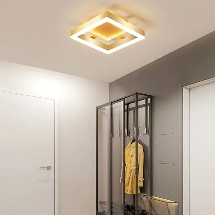 Modern Gold LED Ceiling Lamp Kalsten