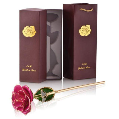 Eternal Rose, dipped in 24 Karat Gold