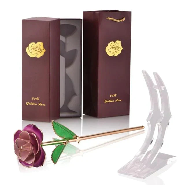 Kalsten | 24k Gold Dipped Eternal Rose