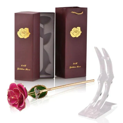 Skanto | 24k Gold-Dipped Eternal Rose
