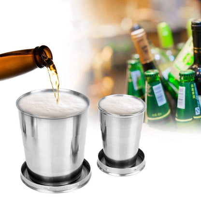 BowLift | Collapsible cup in stainless steel