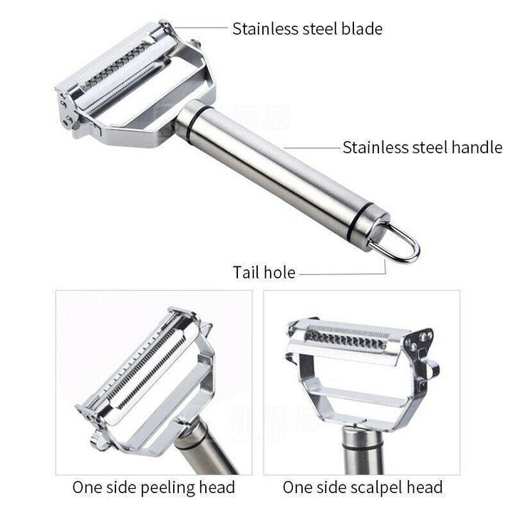 Kalsten | Stainless Steel Multifunctional Vegetable Peeler