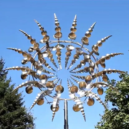 BowLift | a unique kinetic wind turbine made of metal
