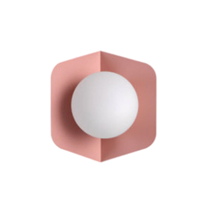 Macaroon Metal Sconce Indoor Decoration Nordic Modern Style LED Light | Kalsten