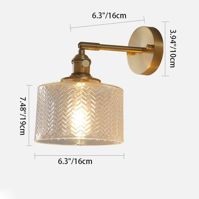 Minimalist Brass Wall Lamp