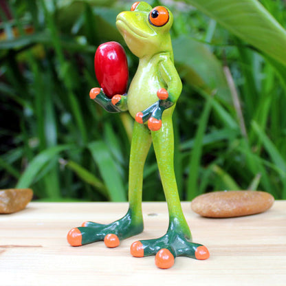 BowLift | Festival Frog Resin Crafts Frog Pastoral Ornament