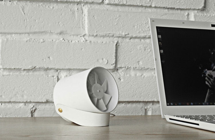 Whisper-quiet USB Powered Portable Fan - Touch to Enjoy Soft Breeze | Kalsten