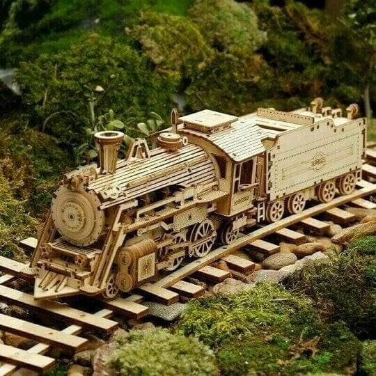 Kalsten | Super Wooden Mechanical Model Puzzle Set