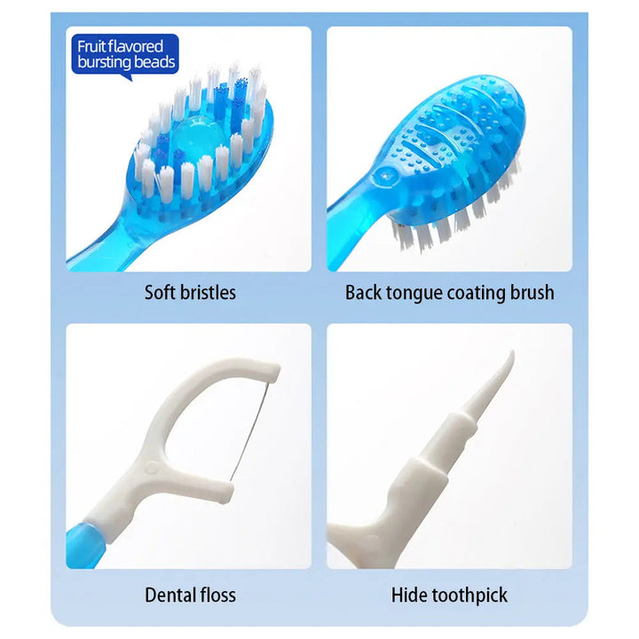 Kalsten | 26 pieces 5-in-1 mini toothbrush set