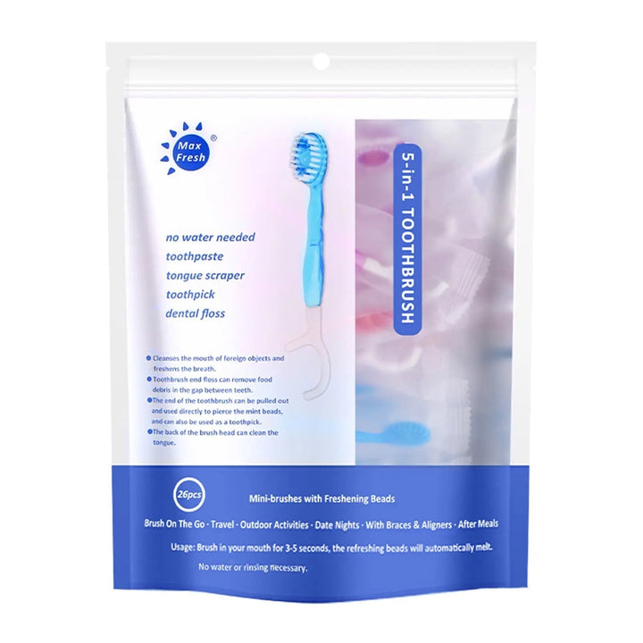 Kalsten | 26 pieces 5-in-1 mini toothbrush set