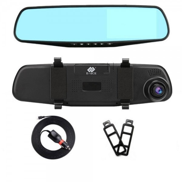 SafeMirror HD Rearview Mirror with Dashcam – 1080p, Motion Detection & Wide Angle | Kalsten