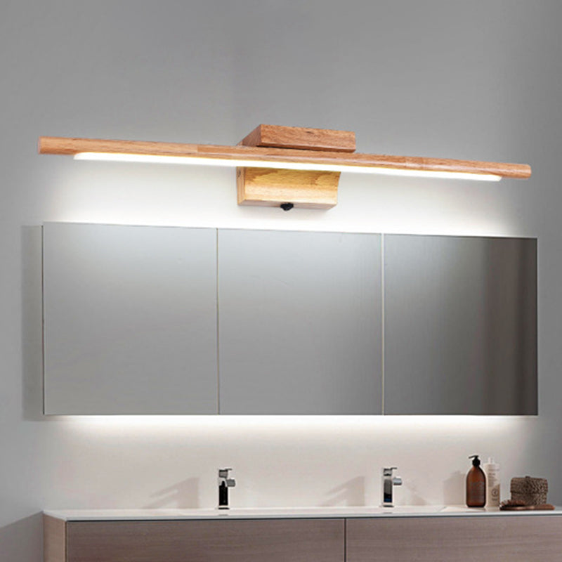 Kalsten | Wood LED Wall-Mounted Lighting Simplicity Residence Wall Lamp Lights for Bathroom