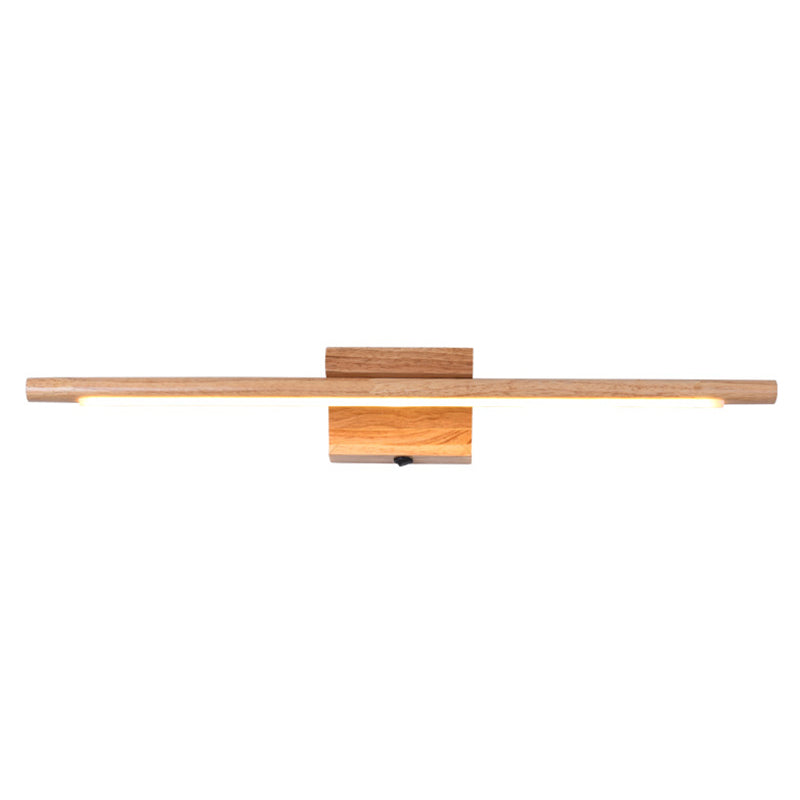 Kalsten | Wood LED Wall-Mounted Lighting Simplicity Residence Wall Lamp Lights for Bathroom