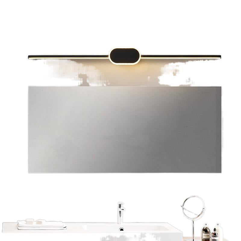 Linear Vanity Wall Light Fixtures Modern Minimalist Style Metal Single Vanity Light | Kalsten