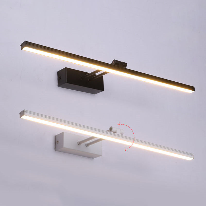 Linear Vanity Light Modern Minimalist Style Metal Single Vanity Light | Kalsten