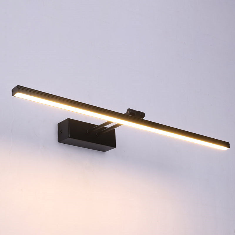 Linear Vanity Light Modern Minimalist Style Metal Single Vanity Light | Kalsten
