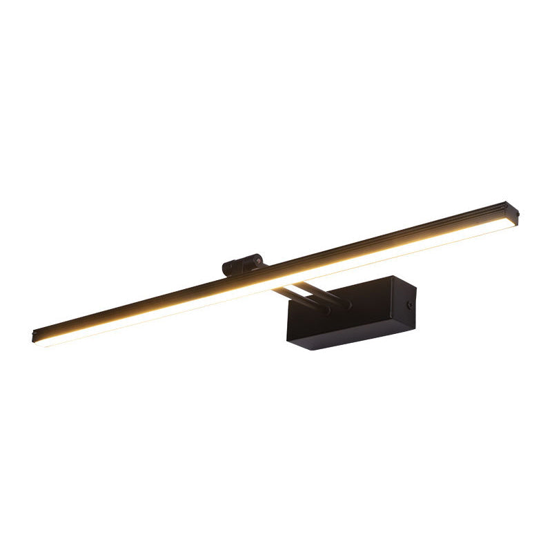 Linear Vanity Light Modern Minimalist Style Metal Single Vanity Light | Kalsten