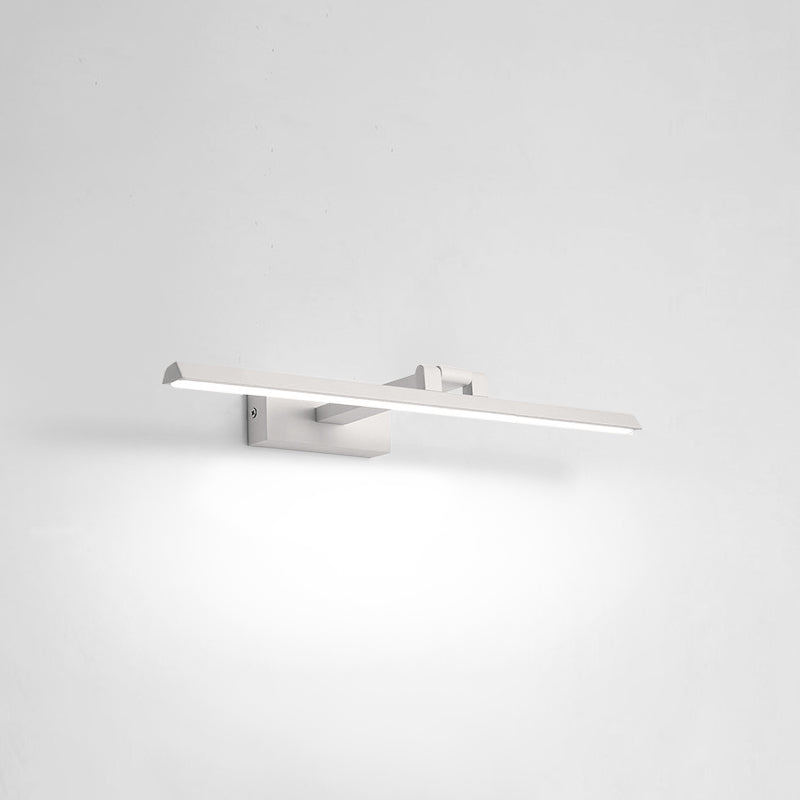 Linear LED Vanity Light Fixtures Modern Minimalist Style Metal Single Vanity Light | Kalsten