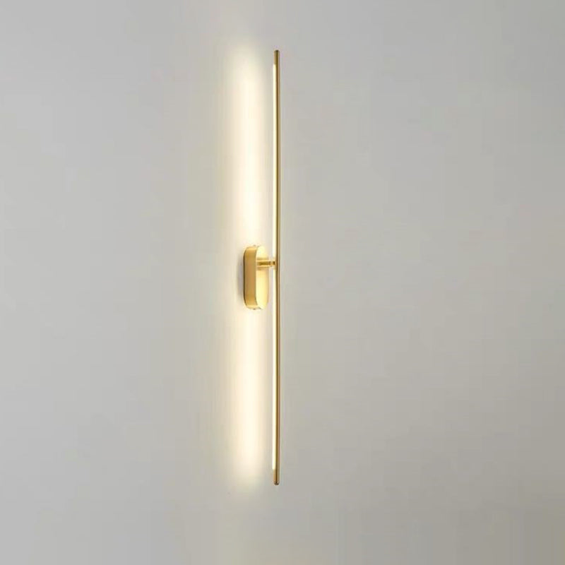 Linear Strip Wall Lighting Modern Metal Wall Mount Lamp for Bedroom Living Room | Kalsten
