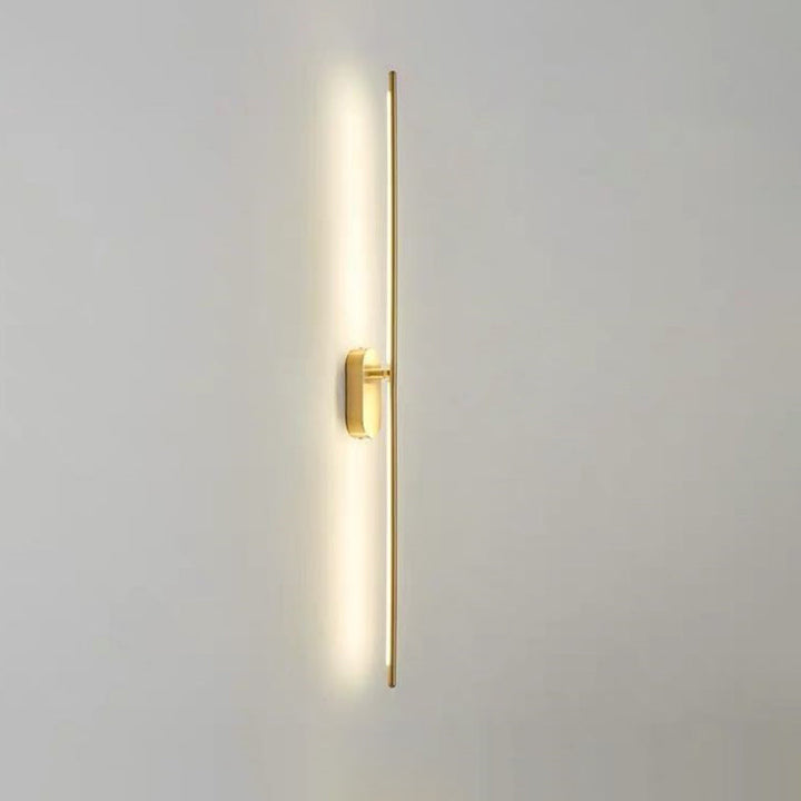 Linear Strip Wall Lighting Modern Metal Wall Mount Lamp for Bedroom Living Room | Kalsten