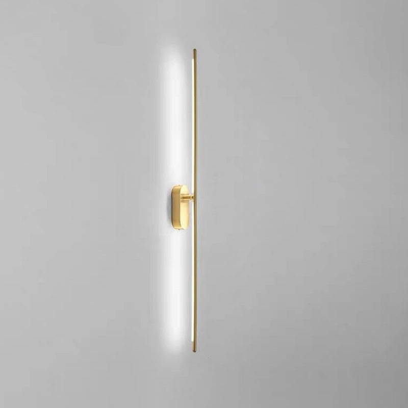Linear Strip Wall Lighting Modern Metal Wall Mount Lamp for Bedroom Living Room | Kalsten