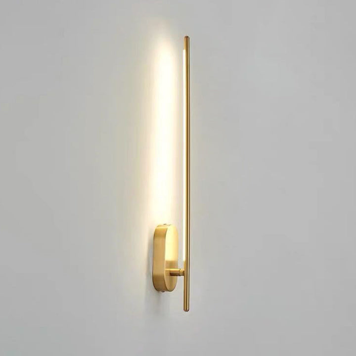 Linear Strip Wall Lighting Modern Metal Wall Mount Lamp for Bedroom Living Room | Kalsten